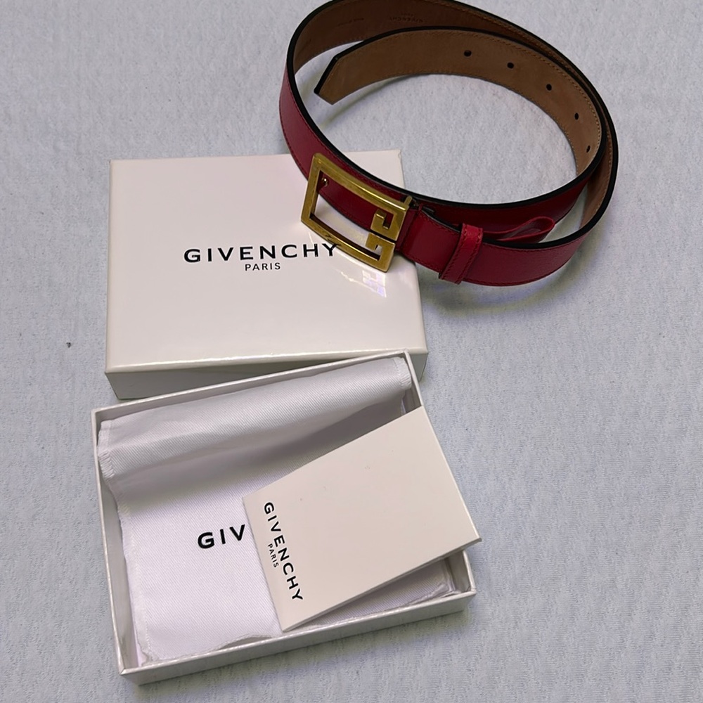 Givenchy belt pink